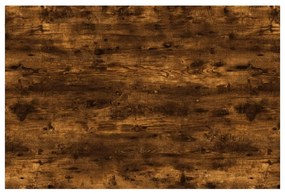 Prateleiras de parede 4pcs derivados de madeira carvalho fumado