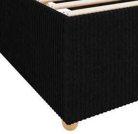 Estrutura da Cama Outros Preto 180 x 200 cm tecido