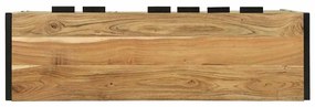 Aparador 100x30x75 cm Madeira Maciça de Acácia