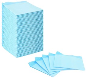 vidaXL Protetor de treinamento para pets de tecido não tecido 50 pcs