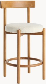 Banco de balcão em bouclé Merianda