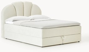 Cama boxspring com espaço de arrumação Romia