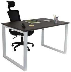 Secretária de Escritório 1800x800x750mm Wengué Agnes Qualita - Riva