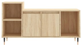 Móvel p/ TV 100x35x55 cm derivados de madeira carvalho sonoma