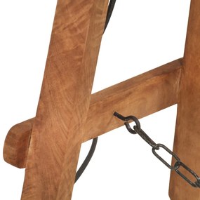 Candeeiros de chão 3 pcs E27 mangueira maciça cor bronze