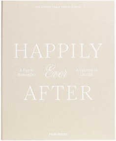 Álbum de fotografias de casamento Happily Ever After
