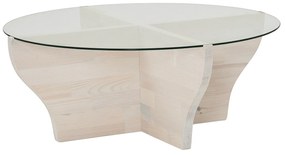 Mesa de Café Amphora - Branca - 92 cm (Largura) x 36 cm (Altura) x 92