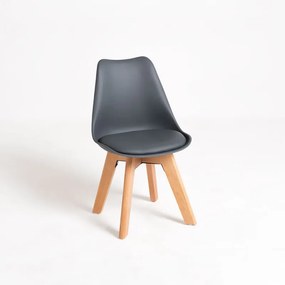 Cadeira Synk Kid (Infantil) - Cinza escuro