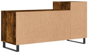 Móvel p/ TV 100x35x55 cm madeira processada carvalho fumado