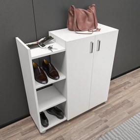 Armário para Sapatos Asus – Branco – 90x95x29,6 cm