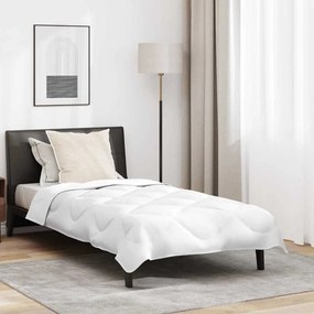 vidaXL Edredom de Verão Simples 2 pcs Branco 140 x 220 cm Microfibra