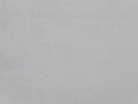 Cama dupla em veludo cinzento claro 90 x 200 cm TROYES Beliani