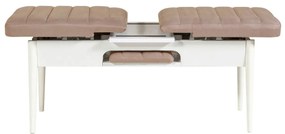 Banco Vina – Branco – 110 cm x 46 cm x 40 cm