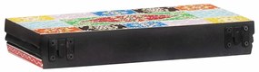 Prateleiras de Parede 2 pcs 40x20x6 cm Madeira Sólida de Mangueira