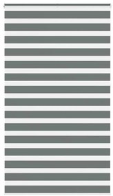 vidaXL Cortina de zebra 120x230 cm largura do tecido 115,9cm poliéster