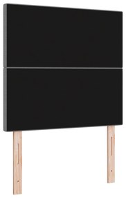 Cabeceira vidaXL Design Simples Cinza Claro 100 cm Tecido de Veludo