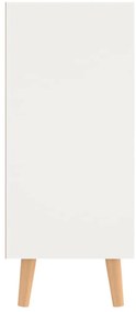 Aparador 90x30x72cm derivados de madeira branco/carvalho sonoma