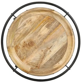 Mesa de apoio Ø55x83 cm madeira de mangueira maciça