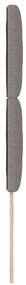 Cabeceira Design Blocos de Diamante Taupe 90 cm Tecido, vidaXL Cabecei