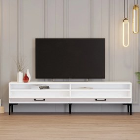 Unidade de TV Istanbul – Branco – 180x35x47 cm