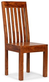 Cadeiras de jantar 4 pcs madeira maciça moderno