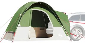 vidaXL Tenda de carro para 4 pessoas impermeável verde
