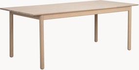 Mesa de jantar em madeira de carvalho Derrymore, 205 x 90 cm