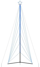 Árvore de Natal LED 861 LEDs Azul 478 cm