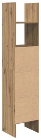Gabinete de Livros carvalho artisiano 40 x 35 x 180 cm