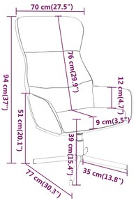 Cadeira de descanso veludo preto