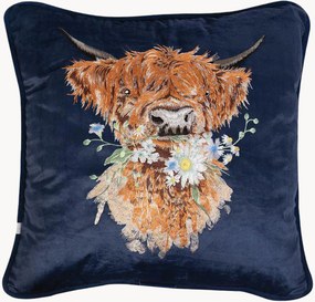 Capa de almofada bordada Daisy Coo