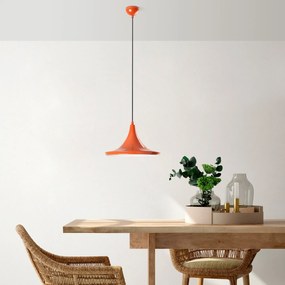Candeeiro de Teto Tom – Laranja – Ø30 h:20 cm