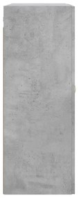 Armário de parede 69,5x34x90 cm deriv. madeira cinzento cimento