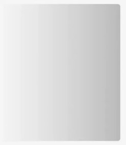 Espelho de casa de banho c/ LED 80x8,5x37 cm acrílico branco