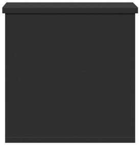 Caixa de arrumação 30x35x35 cm derivados de madeira preto