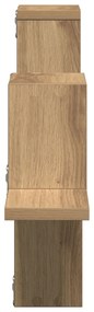 Prateleira de Parede Carvalho Artesanal 104,5x10x43 cm Madeira de Enge