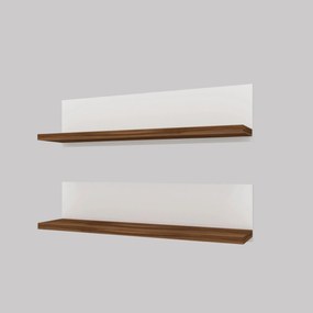 **** Prateleira de Parede Shelf – Branco – 60 cm x 15 cm x 13 cm (2 Pe