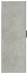 Móvel de Parede Flix Suspenso de 100 cm - Cinzento Cimento - Design Mo