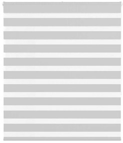 vidaXL Cortina de zebra 125x150 cm largura do tecido 120,9cm poliéster