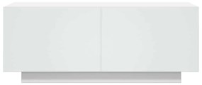 Móvel p/ TV 100x35x40cm madeira processada branco
