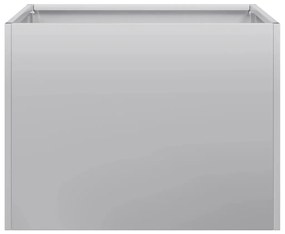 Vaso/floreira 40x40x30 cm aço galvanizado
