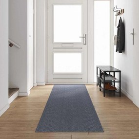 vidaXL Runner de Carpete Cinzento-claro 80 x 500 cm tecido