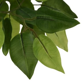 Figueira artificial 378 folhas 80 cm verde