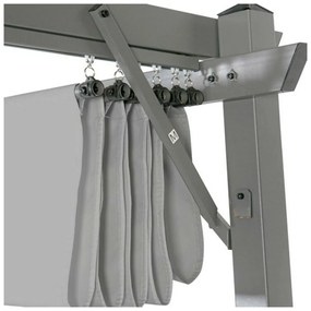 Pérgula DKD Home Decor MB-179019 290 x 290 x 230 cm Aço Metal/Plástico