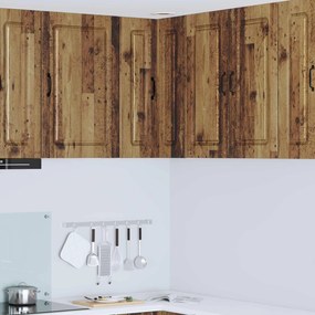 vidaXL Armário de Cozinha Kalmar Madeira antiga 57 x 57 x 80 cm