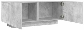 Móvel p/ TV 100x35x40cm madeira processada cinzento cimento