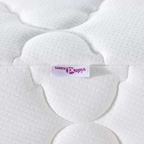 Colchões Branco 200 x 90 cm Tecido 100% poliéster
