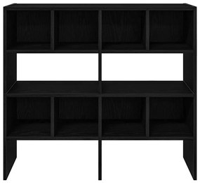Sapateiras 2 pcs empilháveis 89,5x30x40 cm carvalho preto