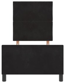 Cama vidaXL Preta 80x200 cm de Veludo