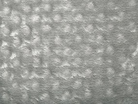 Manta cinzenta clara 200 x 220 cm SAMUR Beliani